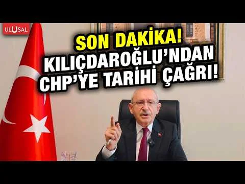 SON DAKİKA! Kemal Kılıçdaroğlu CHP'ye arınma çağrısı yaptı!